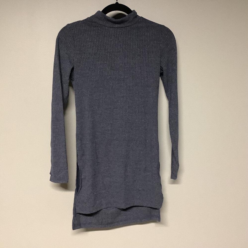 Yoins Chicos Long Sleeve Purple Turtle Neck Size 6 Medium Top Women